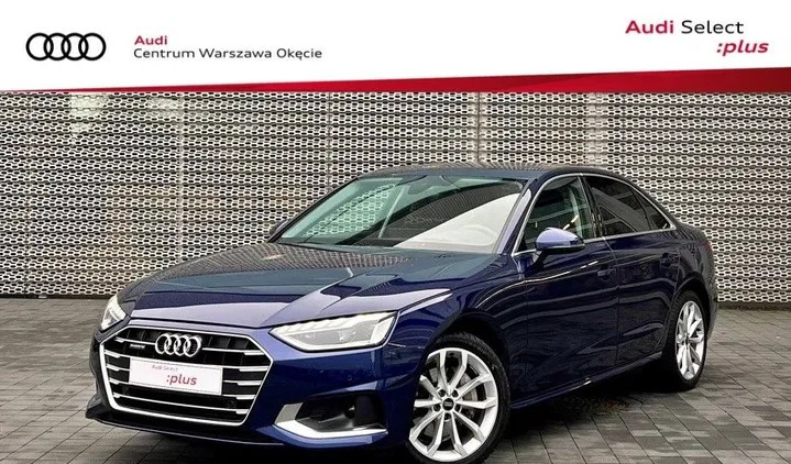 audi a4 mazowieckie Audi A4 cena 171900 przebieg: 49213, rok produkcji 2022 z Lubin